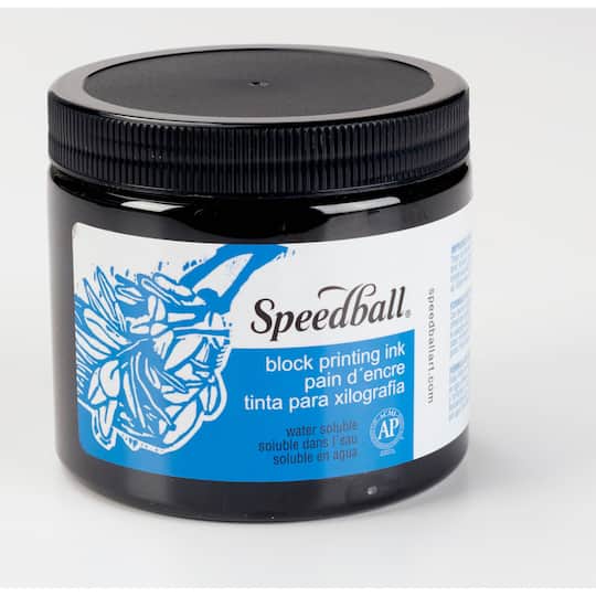 Speedball&#xAE; Water-Based Block Printing Ink, 16oz.